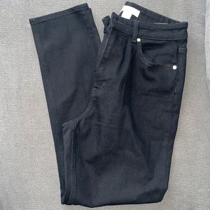 An Essential Black Pair of Jeans